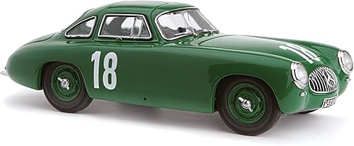 Miniatura 3 de CMC-Classic Model Cars Mercedes 300 SL 1952 Berna Grand Prix 18 Kling, Verde Edición Limitada Escala 118 Detallada Montada Coleccionable Histórica