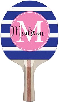 Infusion Custom Classic Design Ping Pong Paddle, Premium 5 Ply Direct Imprint Personalization on Table Tennis Racket