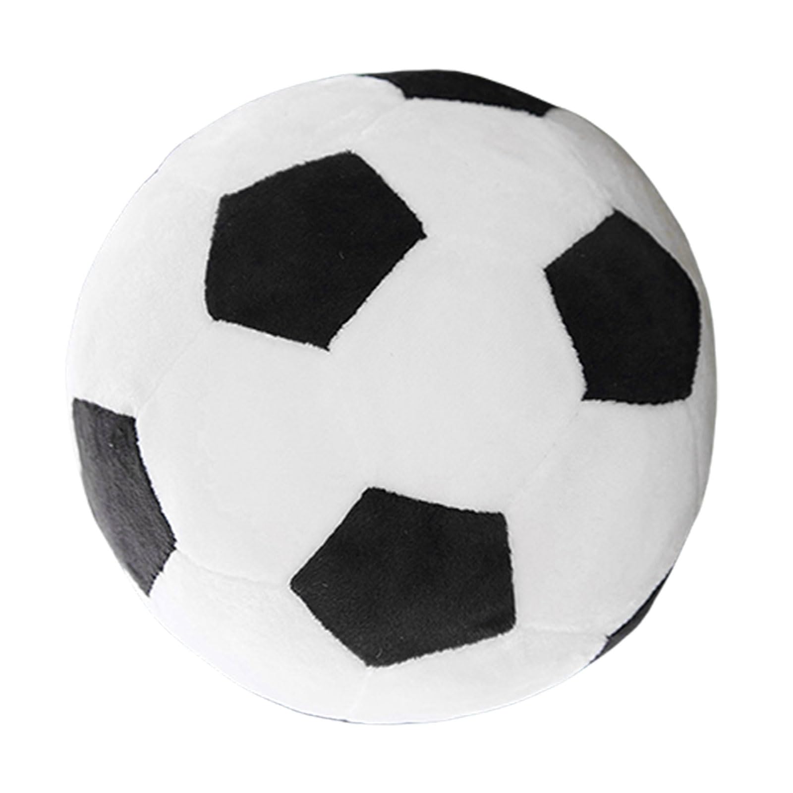 LKIRYUF Shape Stuffed Pillow Soccer Throw Pillow Washable for Bedroom and Sofa Decoration Football Cushion
