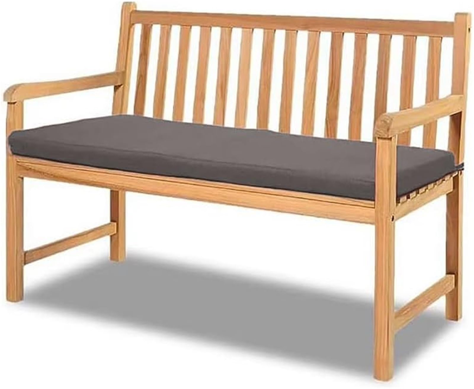 Banc d'extérieur imperméable et antidérapant amovible gris