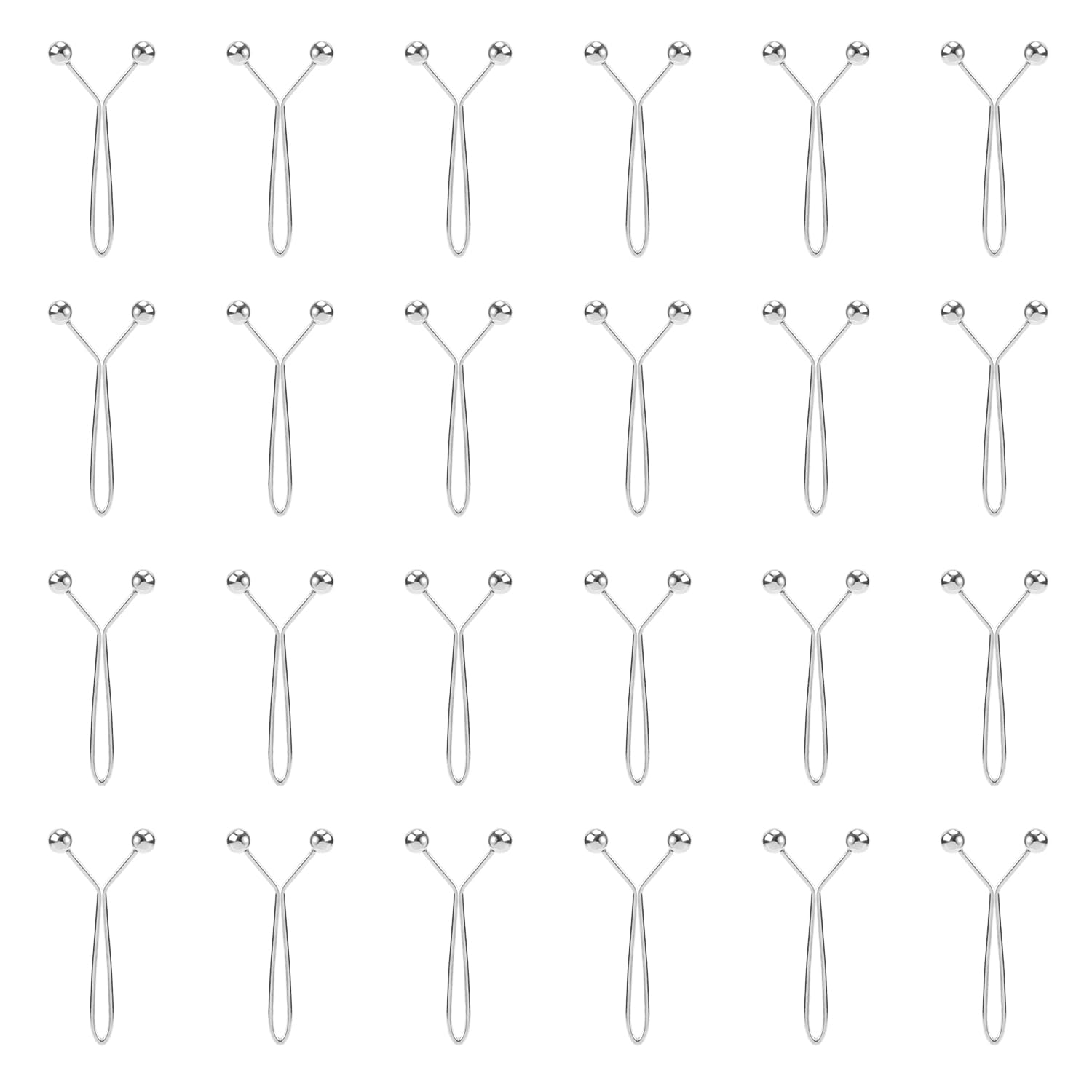 24pcs Hijab Pins for Women, Fashion Exquisite Shawl Scarf Clip Muslim Hijab Clips Safety Brooch Pin Buttons for Women Headscarf Wedding Dress Sweater