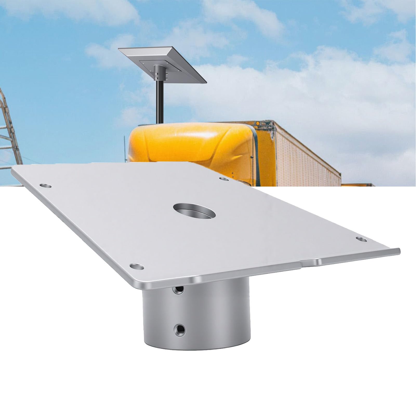 Montaje Adaptador de Tubo Ajustable de 1 a 2,4 Pulgadas | Compatible Gen3, inclinación giratoria de 360°, suelo de pared de techo, instalación con llave hexagonal