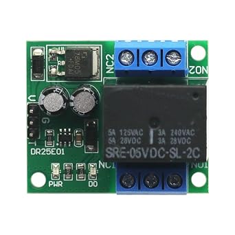 DC 6V-24V Double Pole Double Throw DPDT Relay Module Self-Locking Bistable Switch Low Pulse Trigger Board