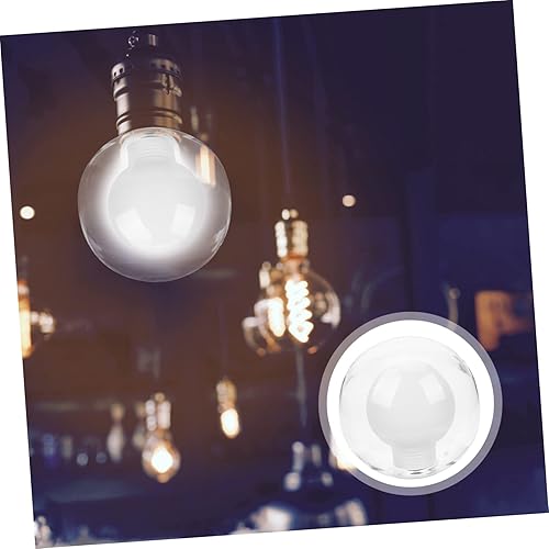 Miniatura 4 de Zerodeko 4 piezas de vidrio Beanstalk pantalla de lámpara para lámparas de pie, ventilador de techo, lámpara de araña, decoración de farol, pantalla