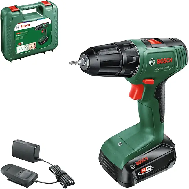 Bosch Akkuschrauber EasyDrill 18V-38 (1 Akku 2,0 Ah, 18 Volt System, im Koffer)