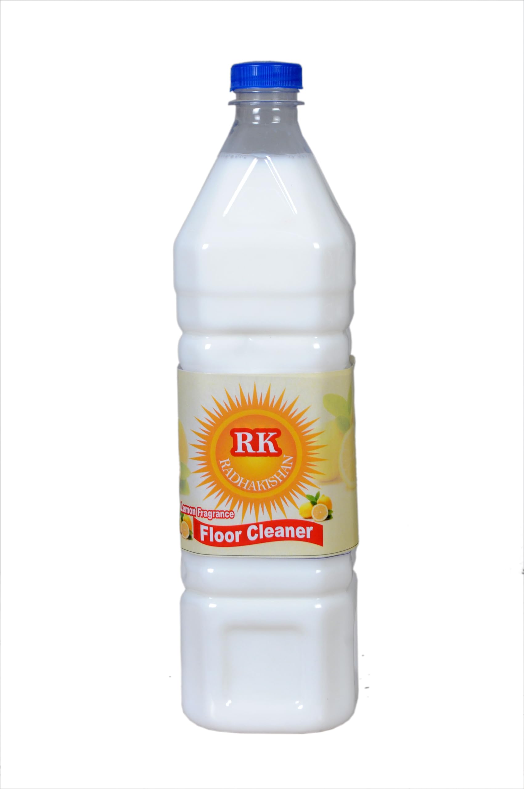 Radhakishan 2 Litre Citrus, Disinfectant Surface & Floor Cleaner Liquid | Suitable for All Floor Cleaner Mops | Kills 99.9% Germs| Lemon Floor Cleaner (1L+1L) 2 Litre