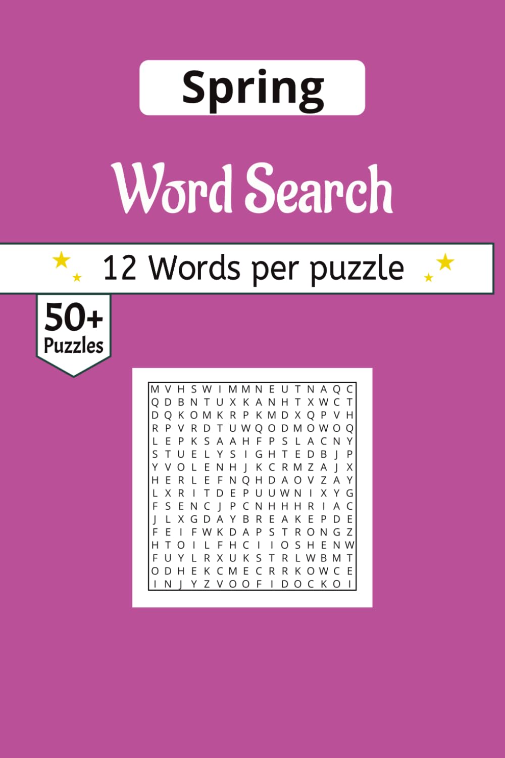 Spring word search Puzzle Book: A Word Search Journey Through Spring Blossoms, Morning Dew, and Green Fields