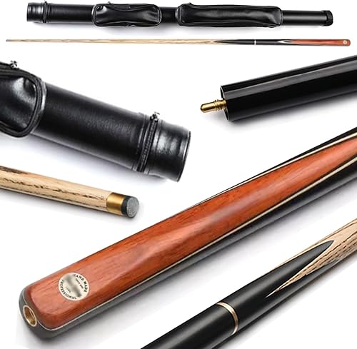 Tacos de billar profesionales 57 pulgadas billar chino negro ocho taco de billar 0.394 in con caja adecuada para hombres y mujeres 34 estructura