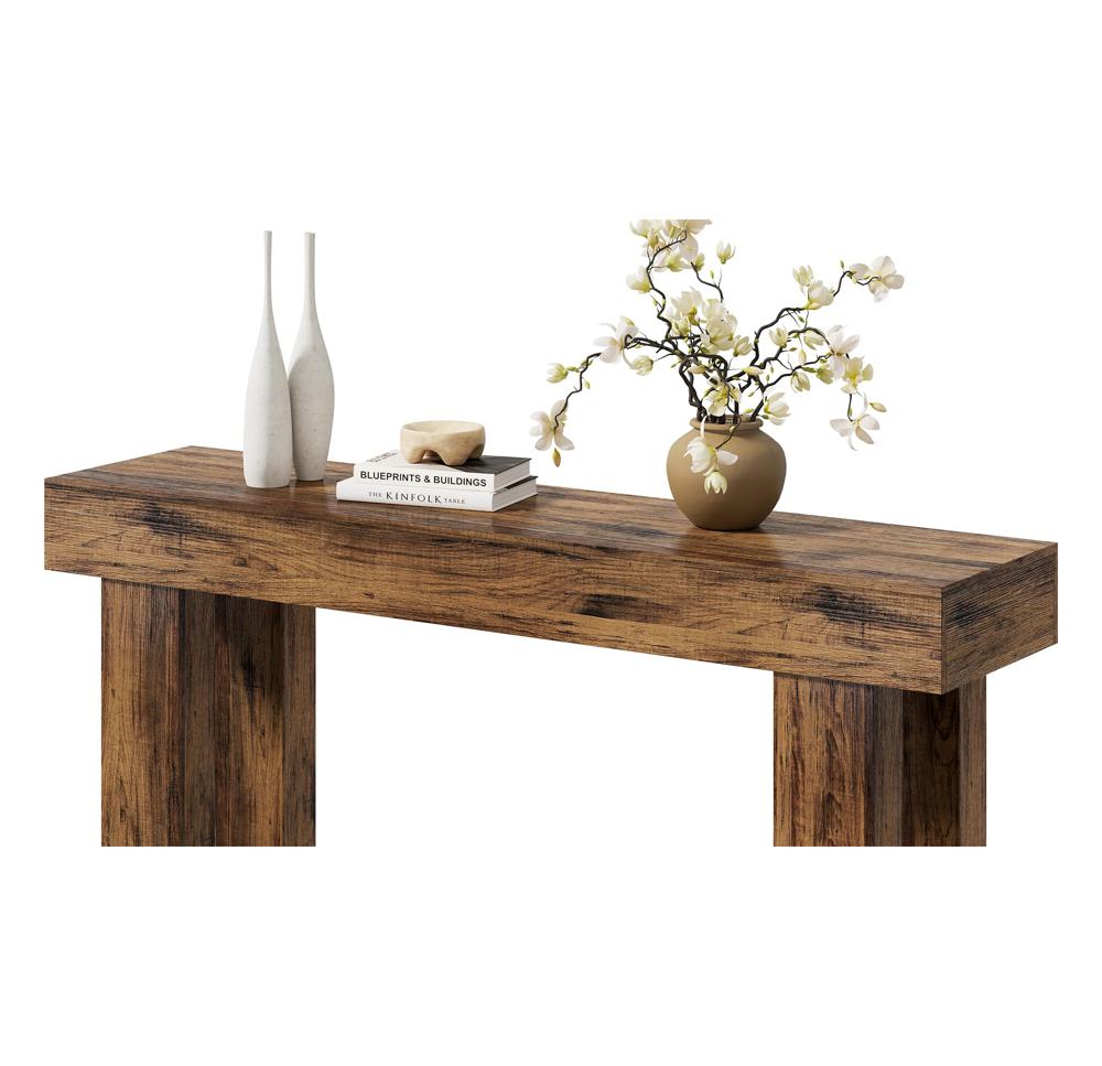 Amazon.com: Little Tree 63 Inches Long Console Table for Entryway