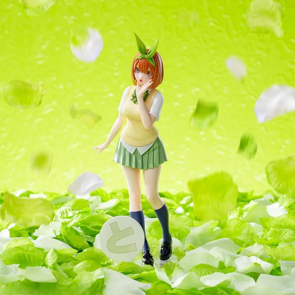 五等分の花嫁 ストラップ中野四葉フィギュア フレームスタンド他付き19セット SHIBUYA SCRAMBLE FIGURE、映画「五等分の花嫁」より緑を基調に