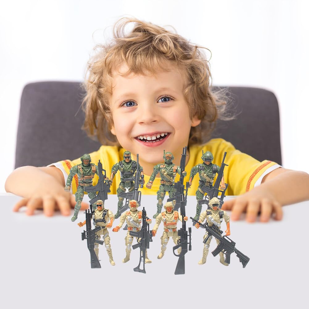 Fycooler Azione Esercito Figure Set, Giocattolo Militare Soldato