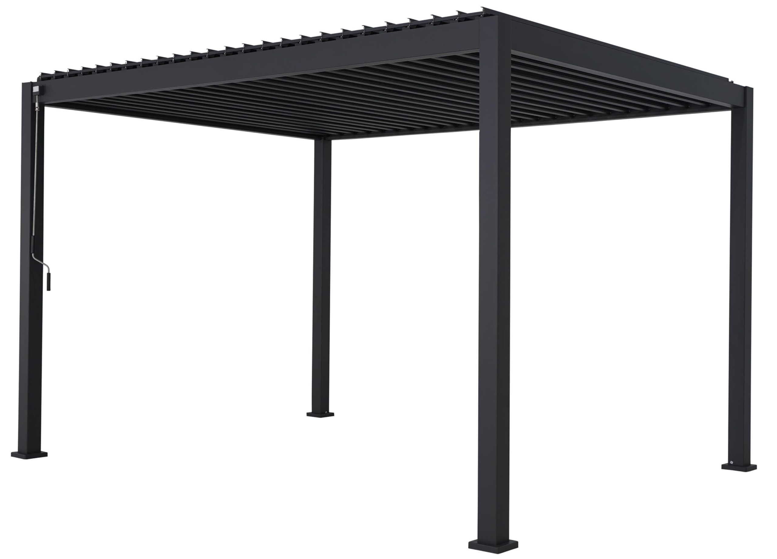 Green Spirit Pergola Lamellendach Pergola Pavillon Überdachung Mirador 3x3,6 Basic