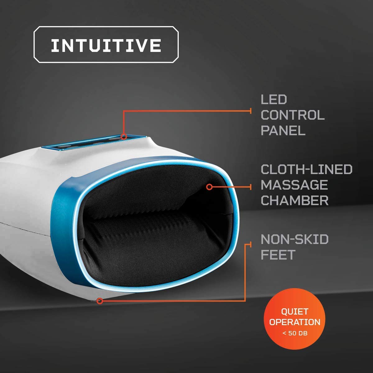 LifePro Hand Massager Machine with Heat, Cordless Electric Hand Massager for Arthritis and