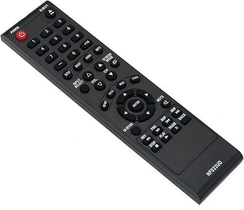 Miniatura 2 de NF033UD - Control remoto de repuesto para Sylvania TV LCD HDTV con reproductor de DVD integrado LD320SS1 LD195SSX LD190SS1 LD190SS2 LD320SS2