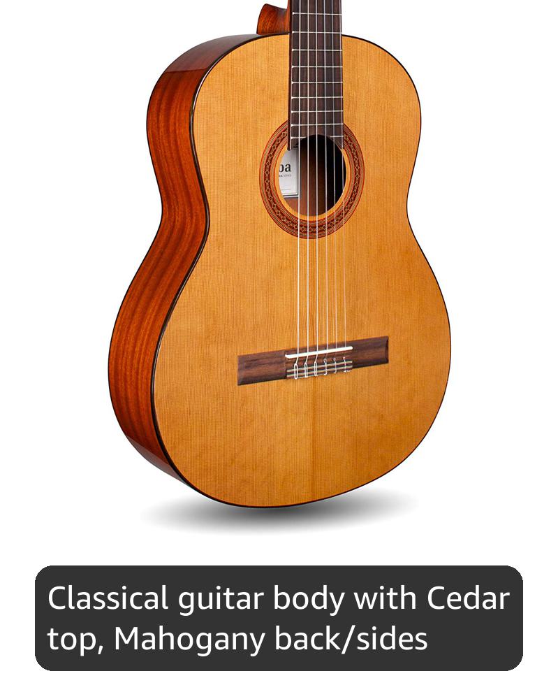 Cordoba C5 CD Classical Acoustic Nylon String Guitar, Iberia Series