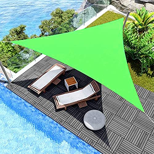 Auvent triangulaire résistant aux intempéries durable jardin vert - 2