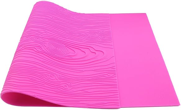 Silicone Cake Fondant Mat, Woodgrain Impression Lace Mold