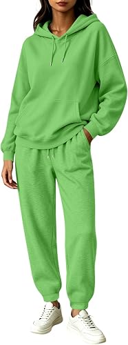 Sets for Women Clothing Two Piece Soft Active Hoodie and Pan