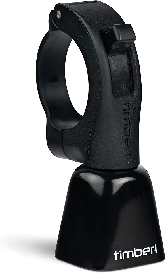 Timber Mountain Bike Bell - Bolt-ON Model Yew! - Multi-use MTB Trail Bell with Dual Modes