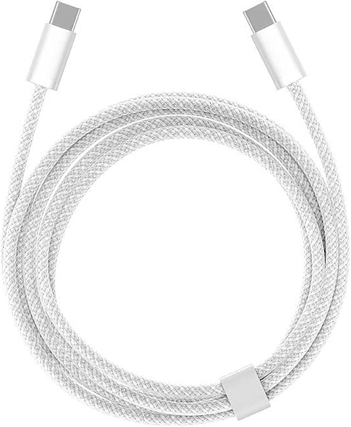 New AirPods Pro (2nd gen) Charging Cable, USB C to USB C Woven Cable for AirPods Pro (2nd Generation) Wireless Earbuds, USB C for Apple iPhone 15/ iPad/AirPods Pro/Mac Braided Charger Power Cord New AirPods Pro (2nd gen) Charging Cable, USB C to USB C Woven Cable for AirPods Pro (2nd Generation) Wireless Earbuds, USB C for Apple iPhone 15/ iPad/AirPods Pro/Mac Braided Charger Power Cord