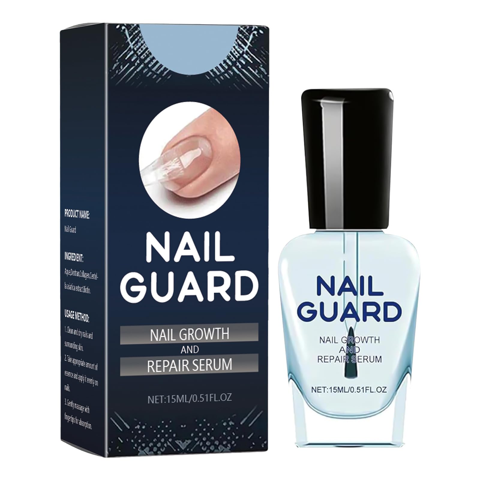 Nail Growth And Repair Serum, Nail Strengthener For Thin Nails And Growth, Revitalize And Strengthen Your Nails