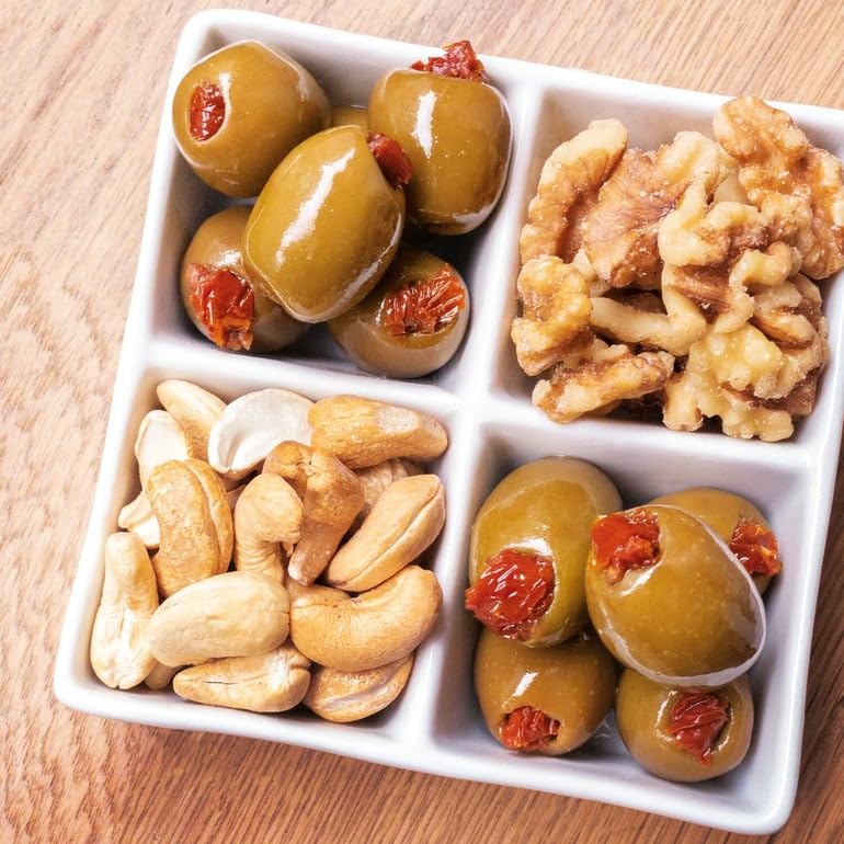 DIVINA Olives Stuffed with Sundried Tomatoes, 12.9 oz, (2-Pack)