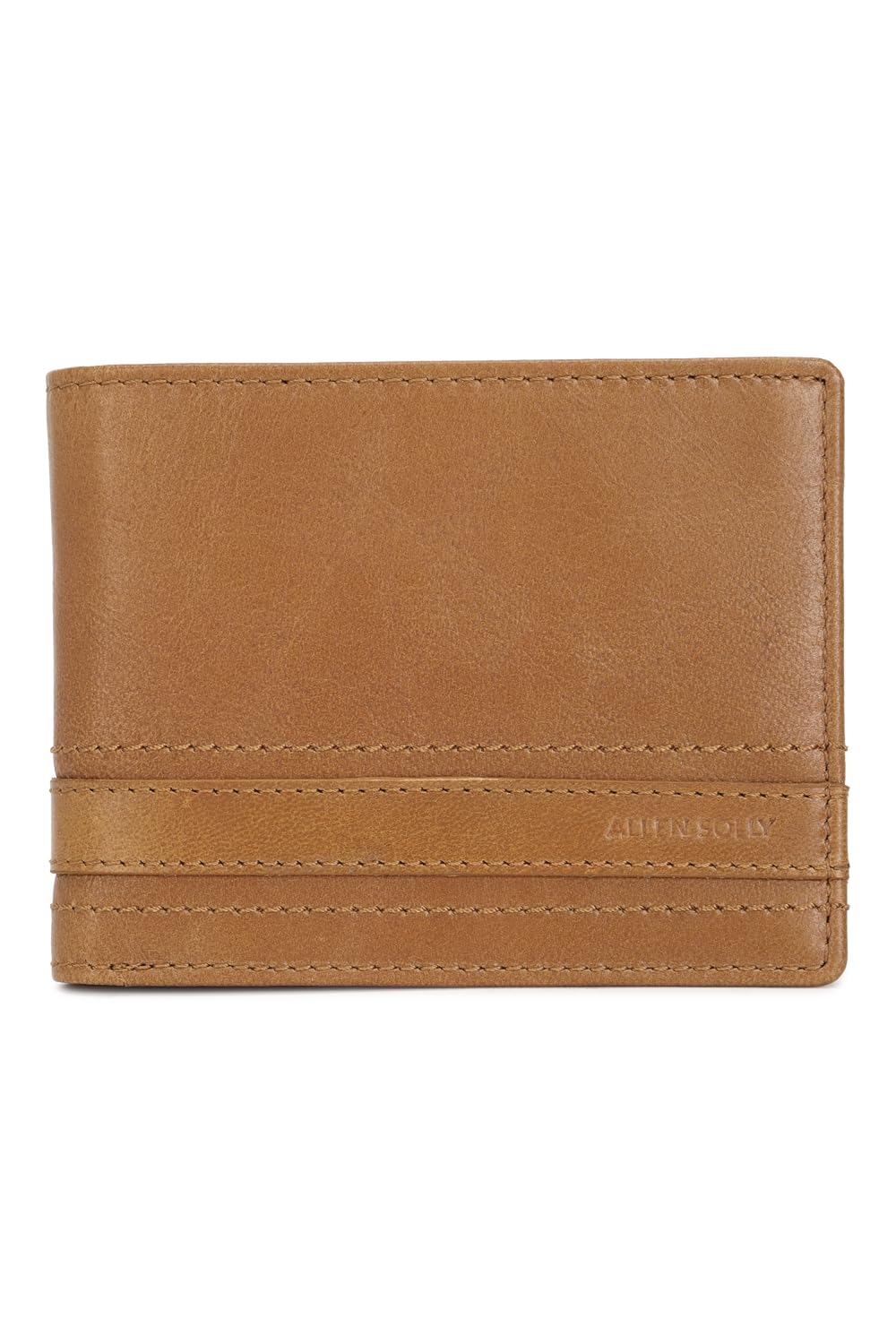 allen solly Men Brown Solid Leather Wallet-picture-12