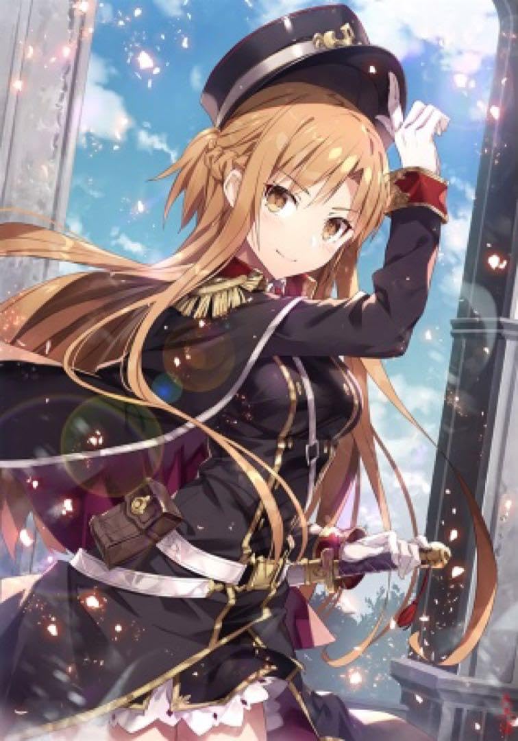 sao ソードアート　C93コミケ限定　アスナ　タペストリー　アクリルスタンド ソードアート・オンライン アリシゼーション]B2タペストリー