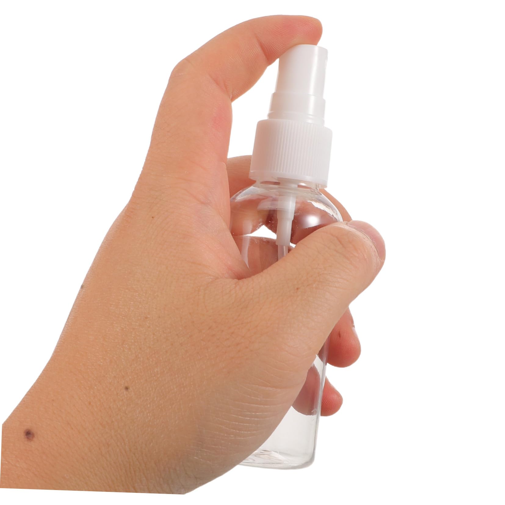 Healeved 100 Sztuk Sztuk Mini Atomizerów Do Przezroczyste Wielokrotnego Napełniania Butelki z Delikatną Mgiełką Przenośne Spray Do Podróży i Pielęgnacji Skóry