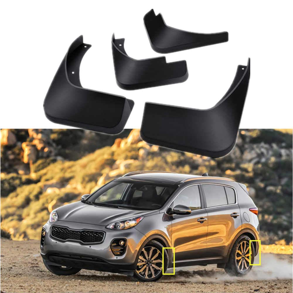 Mud Flaps Kit for KIA Sportage 20172022 Mud Splash Guard Front and