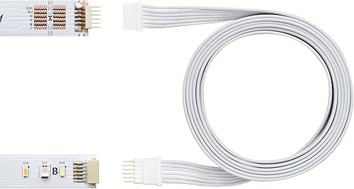 Miniatura 3 de Litcessory Cable de extensión para Philips Hue Lightstrip Plus (10 pies, paquete de 2, blanco, micro 6 pines V4)