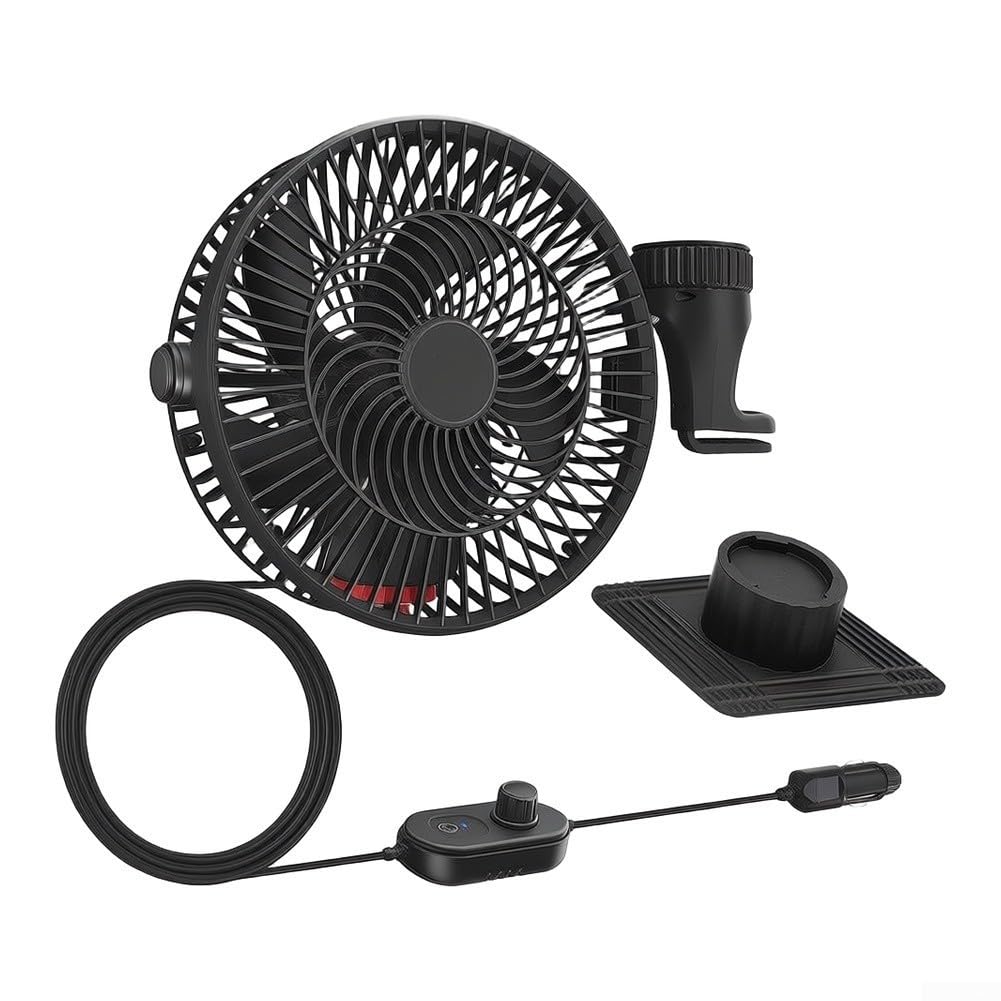 Ventilador de Cabina ABS Silencioso 24V Ventilador de Cabina