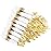 Supernal 60 Pack Pre Rolled Napkins with Gold Plastic Silverware, Premium Disposable Gold Wrapped Cutlery Set Includes: 60 Forks 60 Knives 60 Spoons 60 Napkin for Party