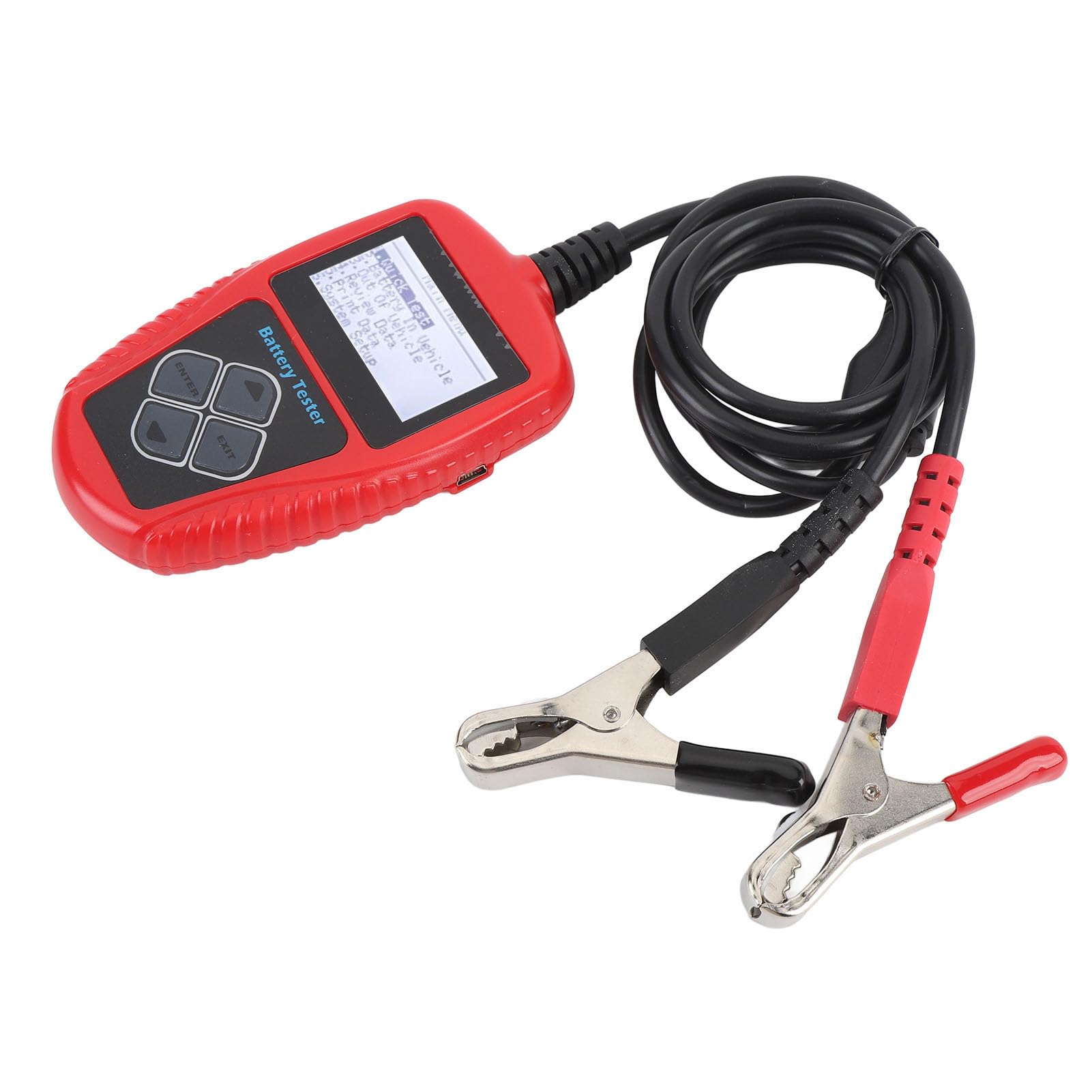 Drfeify Tester Akumulatora Samochodowego 12 V Cyfrowy Tester Obciążenia Akumulatora CCA 100 do 2000 30 do 220 Ah LCD Narzędzie Testowe ładowania Rozruchowego dla Mechaników Garaże Właściciele