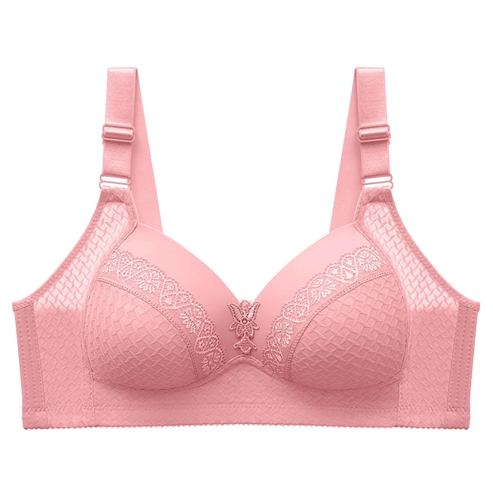 Womens Blissful Bra Wire Push Up Full Coverage Smoothing Everyday Bra Comfort Flex Fit Bras T Back Sports Bras