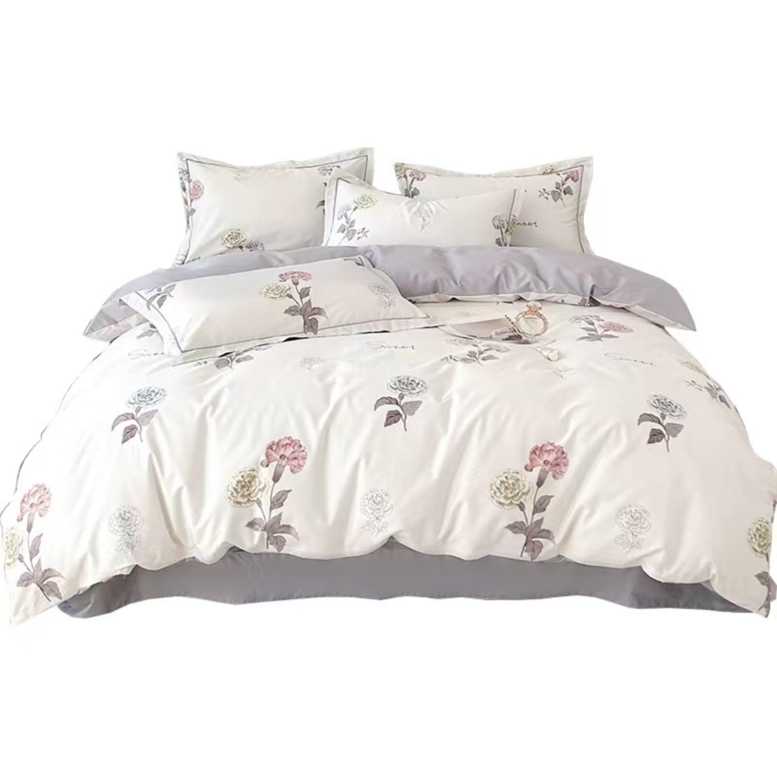 Drap de lit en coton doux 200x230 qui ne glisse pas grâce au zip
