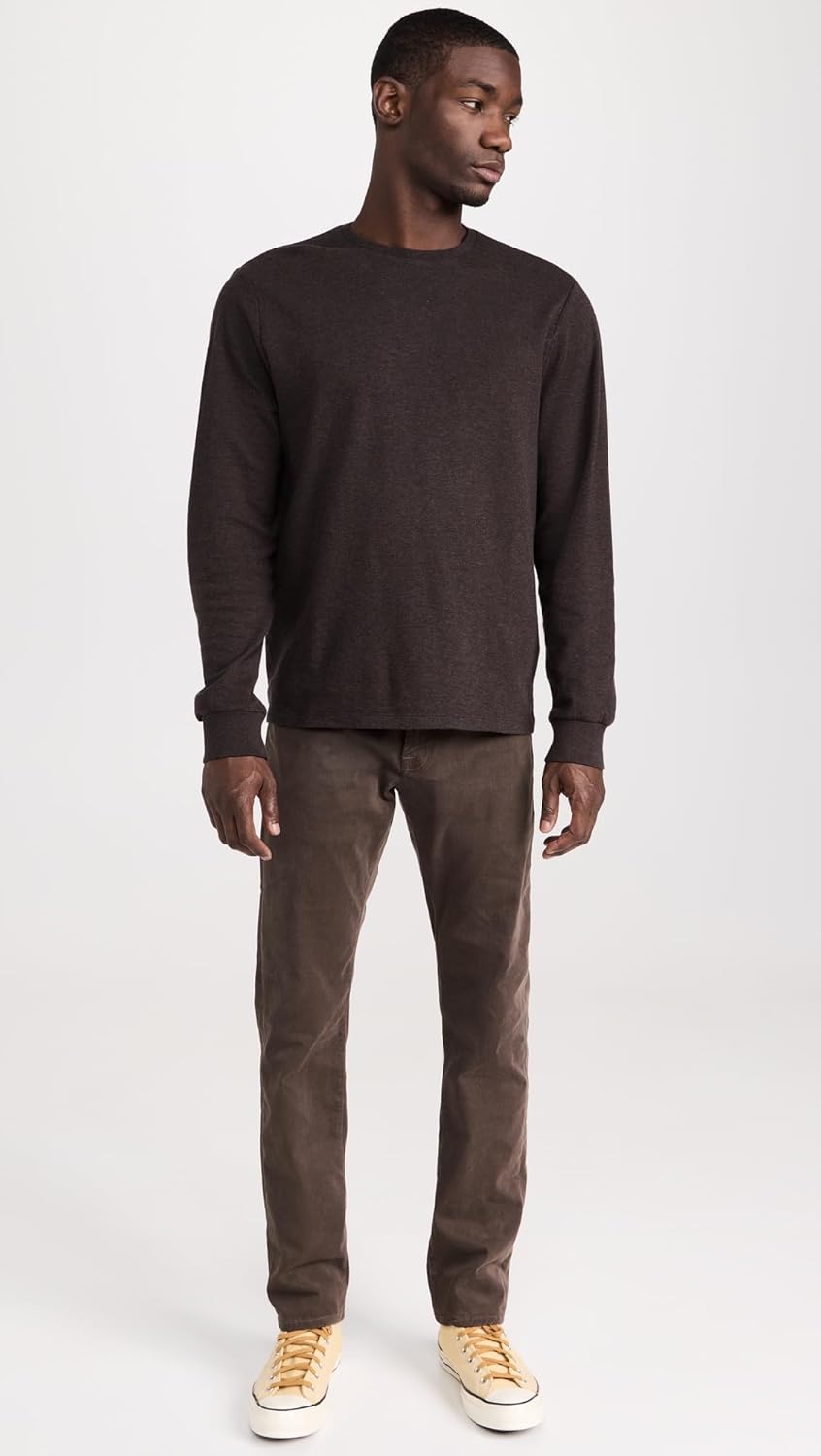 FRAME Men's Duo Fold Long Sleeve Crew - Image 5