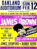 James Brown Konzert-Poster, Blechschild, Wanddekoration, 