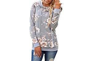 Angashion Women's Casual Hoodies Long Sleeve Sweatshirts