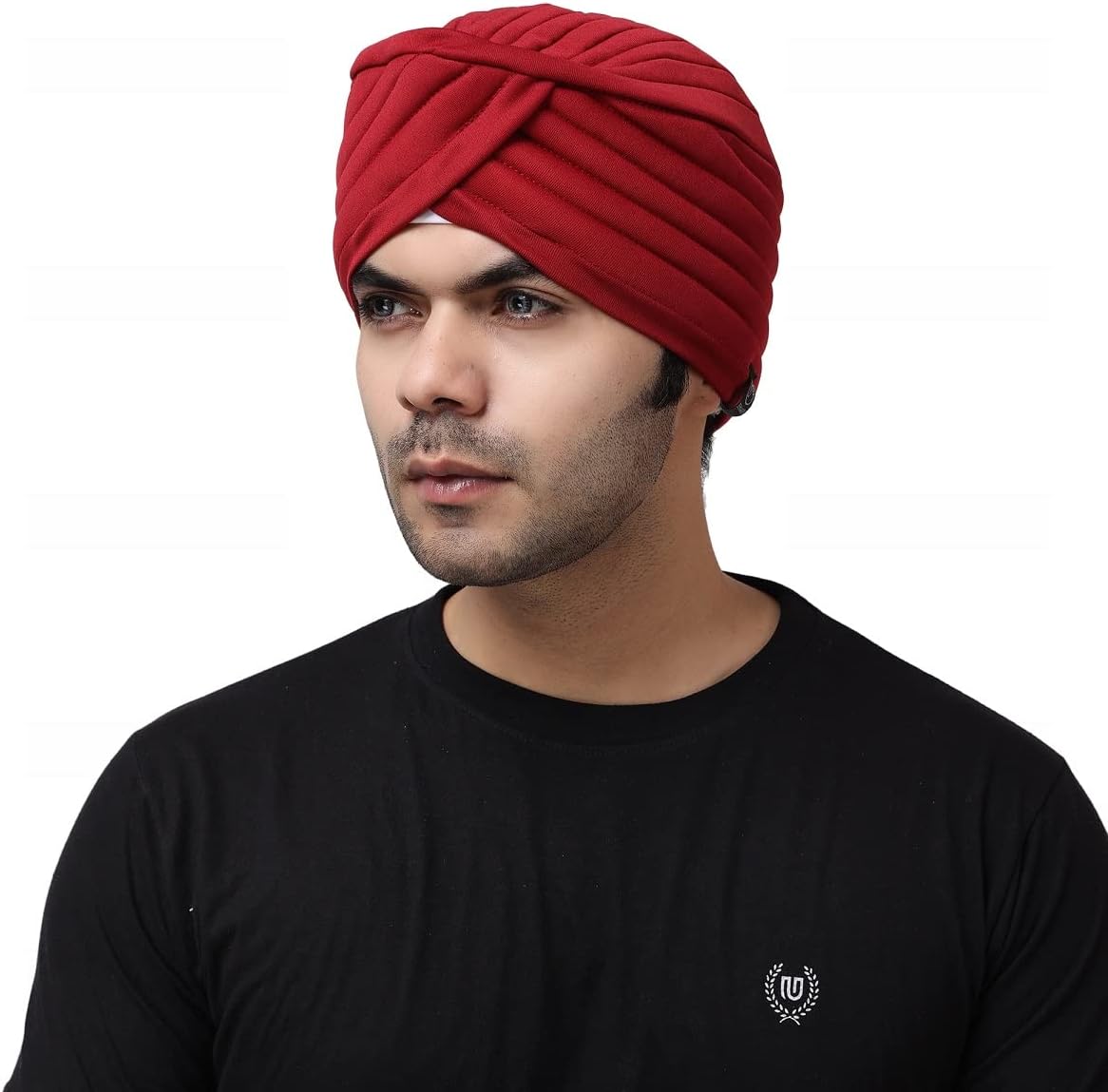 BISMAADH Sikh Tradition Readymade Turban, Dastar, Pagri, Beanie Head Cover for Men