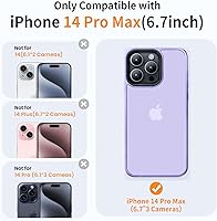 Vista 643 de Yriklso Strong Magnetic Case for iPhone 11 [Compatibilty with MagSafe] Protective Shockproof Cover Phone Case for iPhone 11 6.1" Frosted Purple