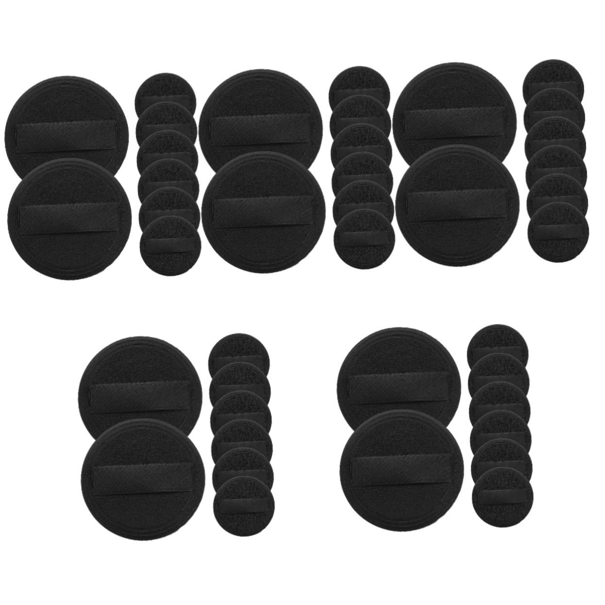 Beavorty 40 Stück Superweiche Puff Puderquasten Für Gesichtspuder Gesichtspuder Gesichtspuderquasten Make Up Foundation Puff Foundation Schwamm Make Up Puffs Für Puder Foundation