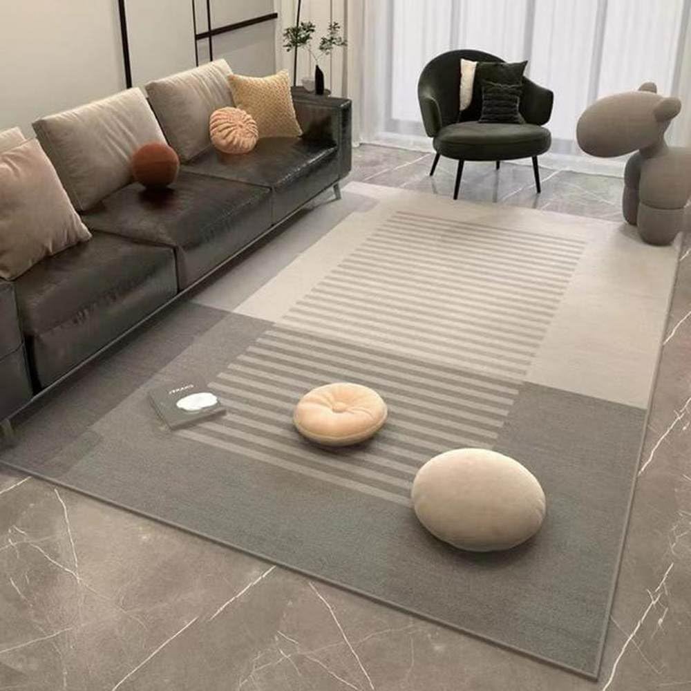 Tapis simple salon trois-preuve anneau polaire couverture chevet 100x160
