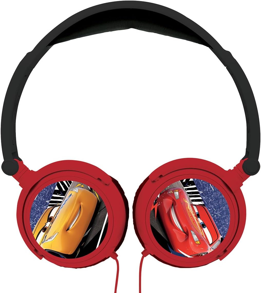 Lexibook - HP010DC - Disney Cars Stereo Heaphones