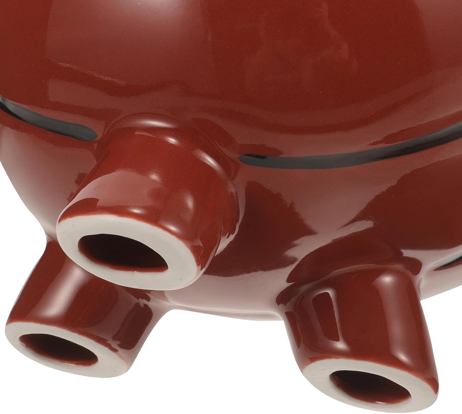 YARNOW Ceramic Dog Food Bowl and Water Bowl Basketball Design Sturdy Non-Slip Raised Dish for Puppy and Dog Feeding Supplies