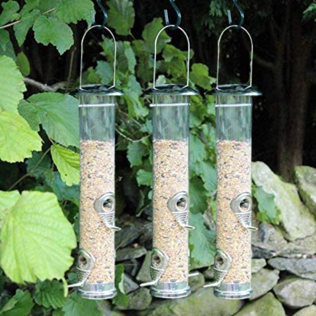 Garden Mile Mangiatoia per uccelli, semi da appendere, per uccelli, giardino, patio, ideale per giardino, uccelli selvatici, cibo per animali selvatici