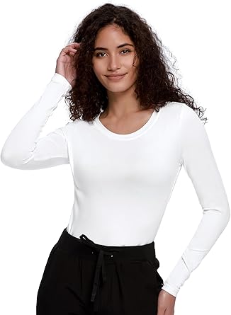 30% off: COZYFIT Underscrub Long Sleeve Women - Crew Neck Scrubs Undershirts for Nurse with Soft Fabric