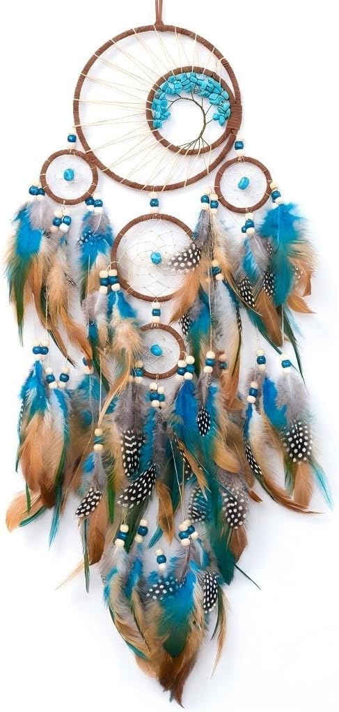 Dreamcatchers Bohemians Dream Catcher Wall Decors for Bedroom Dorm Room Feathered Hanging Ornament Festival Gift Dream Catcher Wall