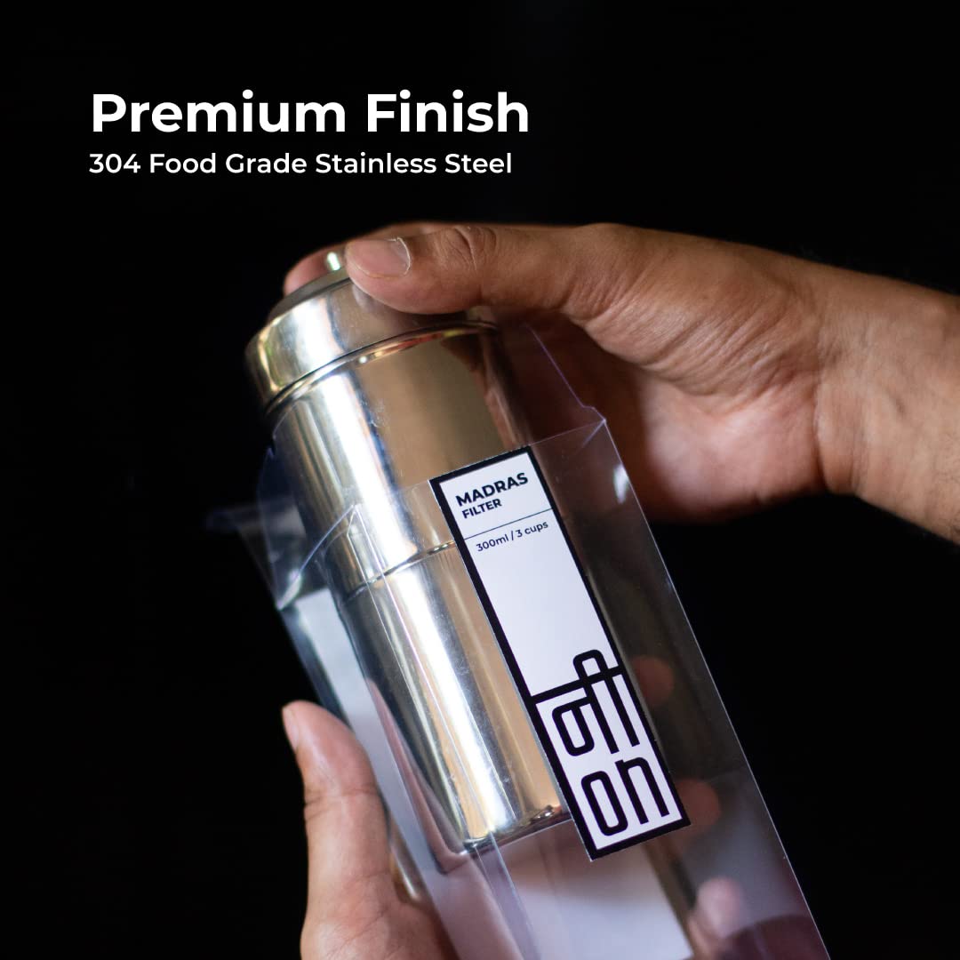 NION Madras Filter Coffee Maker - South Indian Style -2 NION Madras Filter Coffee Maker - South Indian Style -2