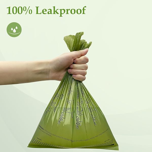 Wowflash 240 Count Lavender Scented 13” x 9” Dog Poop Bags Rolls, Leakproof Strong & Sturdy Waste Bags for Doggie Cat Pet in use